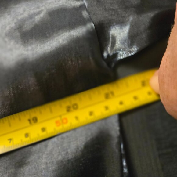 Blue Satin Set night gown kimono size Large - 12 - Picture 6 of 10